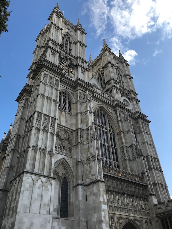 Westminster Abbey during the day